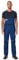 pka elastische Arbeitslatzhose für Herren BESTWORK - Allrounder für Bau, Handwerk, Industrie & Heimwerker in Kornblau/Hydronblau Größe 60