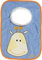 Playshoes Unisex Baby Schlupf-Lätzchen 507124, 7 - Blau, 27 x 30 cm