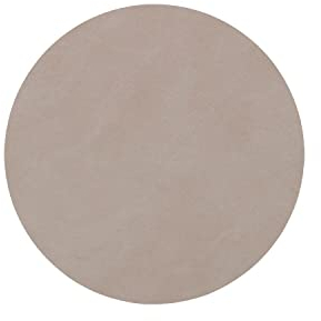 LindDNA Glasuntersetzer, Leder, Hellgrau, 10 x 0.2 x 10 cm