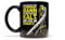 Feuerwehrmann Porzellan Becher - Ist der Kaffee kalt bin ich im Einsatz - 300 ml Heißgetränk Tasse für Fans von retten löschen bergen schützen