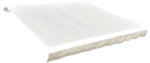 vidaXL Markisenstoff Sonnenschutz Markisentuch Creme 500×300 cm Segeltuch