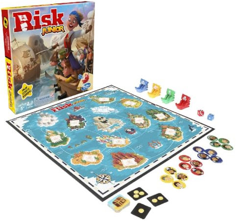 Risk Junior, Einführung in das Klassische Spiel, ab 5 Jahren (Niederländische Version)