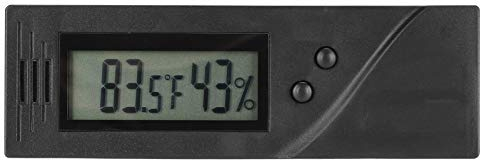 Hygrometer Thermometer, Feuchtigkeits und Temperatur Digitalmonitor für Zigarren Humidor Zubehör für Innenräume