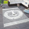 Paco Home Kinderteppich Kinderzimmer Outdoorteppich Spielteppich Tiermotive Modern 3D, Grösse:200x280 cm, Farbe:Grau