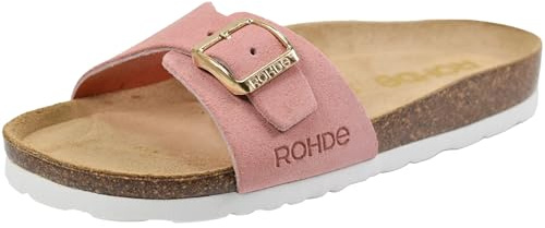 Rohde Damen Alba Hausschuh, Pink, 43 EU