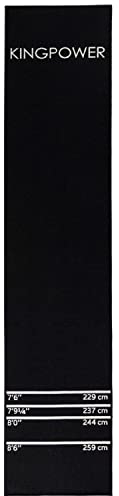Kingpower Dartteppich mit Abwurflinie, Dart Zubehör mit Motiv, Dartmatte mit Oche, pflegeleichter Teppich rutschfest, Auswahl:Design 17-290 x 60 cm