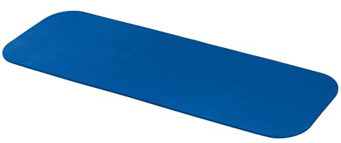Airex Gymnastikmatte Coronella 200 | Länger & vielseitiger | Sanitized-Hygieneschutz, Schmutz- & feuchtigkeitsresistent | Mit Ösen | Blau
