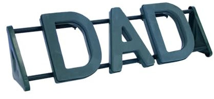 DAD Floral Foam Funeral Tribute Frame