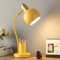 FAZRPIP Tischlampen Macaron Metall Einstellbare Eisenkuppel Arbeitsleuchte Moderne Tischleuchte Nachttischlampe Mit Stiftbehälter Für Schlafzimmer Arbeitszimmer Büro Lesen