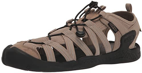 KEEN Herren Drift Creek H2 Sandalen, Timberwolf/Black, 41 EU