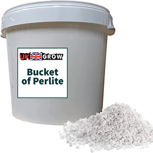 UK GROW 10L Perlite Bucket P35 3-5mm 10L Bucket of Perlite potting compost (10L)