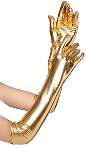SamHeng Frauen Lange Handschuhe Stretchy Ellenbogen Länge Sexy Handschuhe Braut Tanz Handschuhe für Abend Party Oper Kostüm