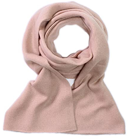 Tumelo Schal Damen & Herren, edler 100% Kaschmirschal, Unisex, warmer Strickschal, weicher Wollschal - Camel