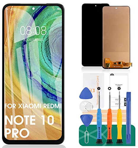 para Xiaomi Redmi Nota 10 Pro Pantalla LCD para Redmi Nota 11 Pro Pantalla de Repuesto para Redmi Nota 11 Pro 5G Pantalla táctil digitalizador Asamblea de reparación de Piezas Kits