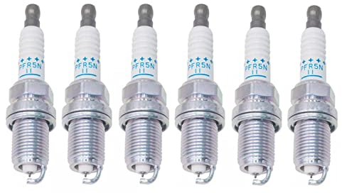 Toiumops Zündkerzen für Hyundai I30 I20 IX20, für Kia Cee'D Rio Iii Venga Soul Carens Pro, 4/6Pcs Zündkerze 18854-10080/ RE8MC,6Pcs
