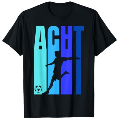 8. Geburtstag Jungs Fußball - Achter Geburtstag T-Shirt