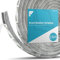 shinfly Bürstendichtung Selbstklebend 15M, 9 mm(B) x 15 mm(D) Bürstendichtung für Rolladen, Tür, Fenster, Schiebetür, Kleiderschränk Insektenschutz, Staub- und Lärm (Grau, 15M)