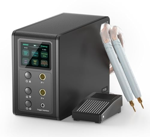 AWithZ 14.6KW Saldatrice a Punti con Condensatore Farad, supporta saldatura rame/nichel puro/nichel/nichel placcato. Per 18650, LiFePO4 batteria al litio (P20B)