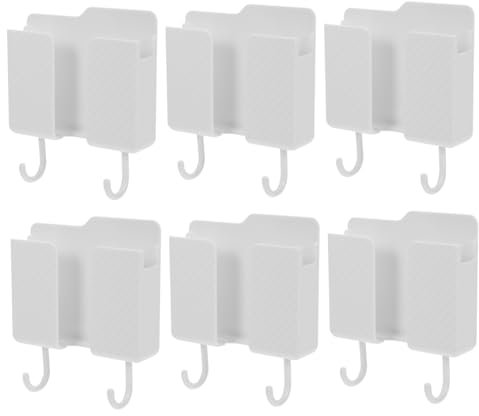 Alipis 6St Aufbewahrungsbox für Fernbedienung aufbewahrungsdose storage boxes TV-Fernbedienungshalter Headset-Wandhalterung Headset-Ständer Mobiltelefone Handy-Aufbewahrungshalter Mauer