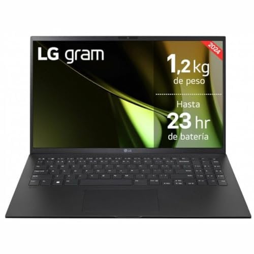 LG Ordinateur portable 15Z90S-G.AD78B 15,6 Intel EVO Core Ultra 7 155H 32 Go RAM 1 To SSD QWERTY espagnol