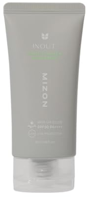 [MIZON] INOUT WATERY SHEER SUNSCREEN SPF50 PA++++ (50 ml) Ultra feuchtigkeitsspendend – 24-Stunden-Sonnenschutz – Geeignet für Akne/empfindliche Haut – 100% vegan