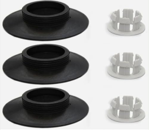 Flush Valve Seal & Clip (3)