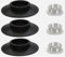 Flush Valve Seal & Clip (3)