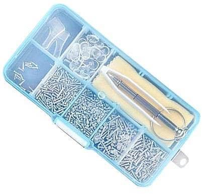 FRCOLOR Repair Kit for Nose Pads Eyewear Accessories Comprehensive Repair Tools Easy Install