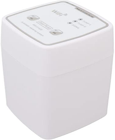 Kit de Riego por Goteo WiFi, de Riego Automático con Doble Bomba y Control Remoto para 20 Plantas en Macetas