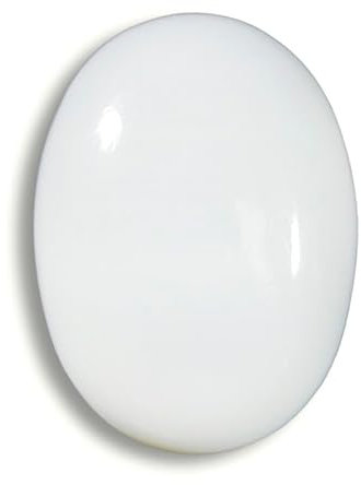 DENMOUS Edelsteine Australian Opel Ratna für Opal Ring & Opal Anhänger, weißer Opal-Edelstein für Shukra Grah-B0CVB63M, S, Edelstein: