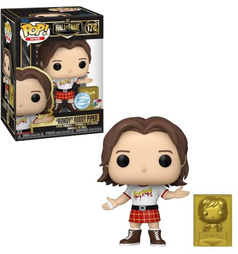 Figurine Funko Pop and Buddy WWE Hall of Fame Rowdy Roddy Piper