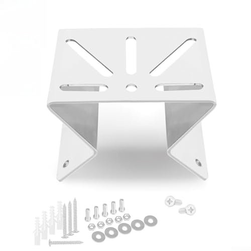 Metal Corner Mount, Mounting Corner Bracket for Ring Floodlight Cam, Suitable for CCTV Cameras LED Wall/Stage Lights, Solar Panels