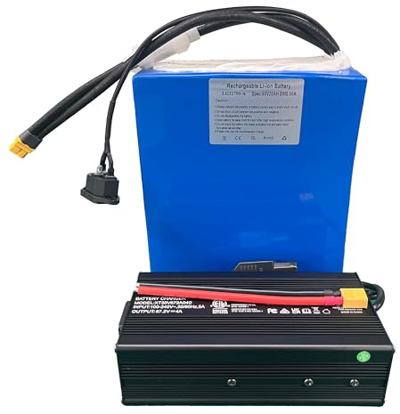 UK Stock 60V20Ah li-ion battery pack LG21700 A grade cell 50A BMS for ebike, e-scooter, e-motorcycle etc.