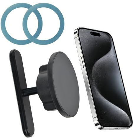 Zirax Magnetic Phone Holder Suitable for Gyms and Cars, Portable Magnetic Phone Holder, Metal Surface, Golf Cart Accessory