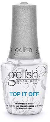 Gelish Top it Off LED UV Gel Top Coat - langanhaltender Überlack - 15ml