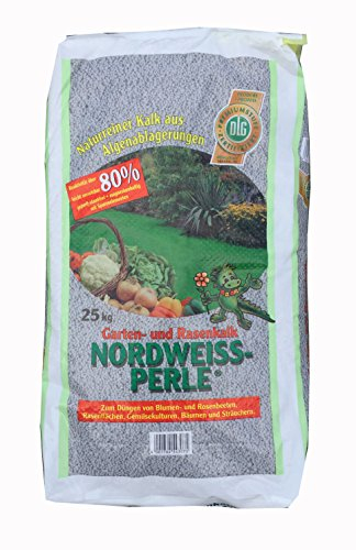 Nordweiss-Perle Chaux pour le jardin et le gazon