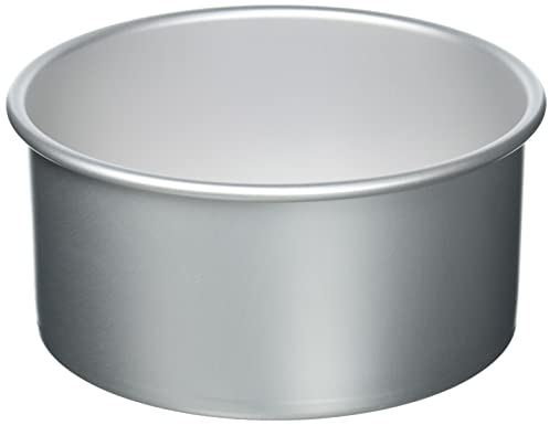 Ibili Molde Redondo Recto, Stainless Steel, Argento, 20 x 10 cm