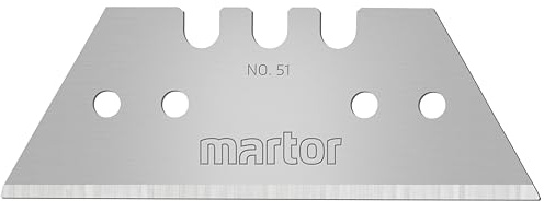Martor 51.70 Trapezoid Blade No.51, Silver