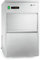 Klarstein ICE3-Powericer-XXL - Máquina de hielo industrial (160 W, 25 Kg/día, 6 kg, sistema eficaz, revestimiento insípido, muy silencioso, compresor de alto rendimiento, plata