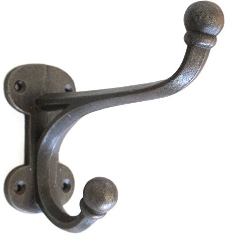 Large and Chunky Cast Iron Hat & Coat Hook