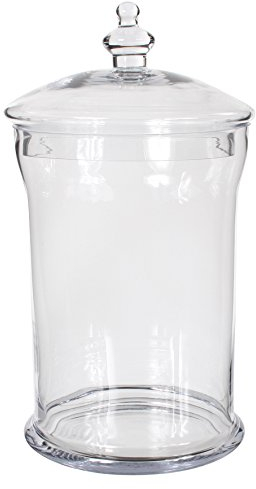 Mica decorations 115006 Topf, Zita, transparent
