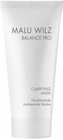 Malu Wilz Clarifying Mask 50ml I Gesichtsmaske Frauen I Hochwertige Gesichtsmasken Pflege für unreine Haut I Reinigt, mattiert und beruhigt die Haut