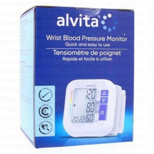 ALVITA Automatic Wrist Blood Pressure Monitor