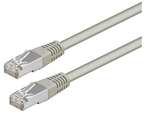 Dexlan 1m Cat6 FTP câble de réseau F/UTP (FTP) Gris - Câbles de réseau (1 m, Cat6, F/UTP (FTP), RJ-45, RJ-45, Gris)