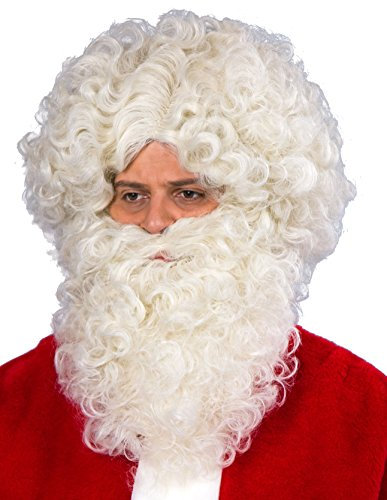 Kostuem24 Perücke für Weihnachtsmann und Nikolaus Amazon, flachsblond