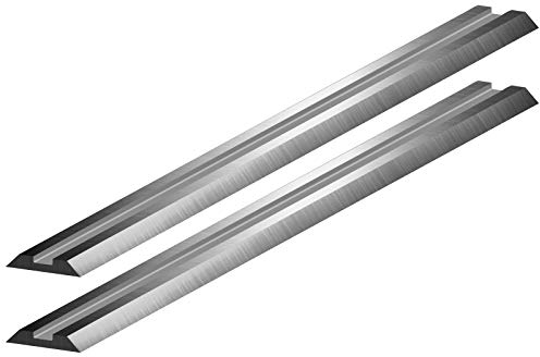 Almipex 2 Stück HSS Hobelmesser 82 x 5,5 x 1 mm für Holz