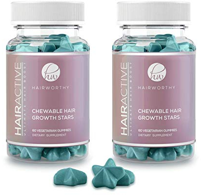 Hairworthy – Biotina para el Cabello - Vitaminas para el Cabello - Crecimiento Cabello Mujer y Hombre - Vitaminas Pelo Mujer & Hombre - Anticaida Cabello - Pastillas Pelo Largo Biotina Y Ácido Fólico
