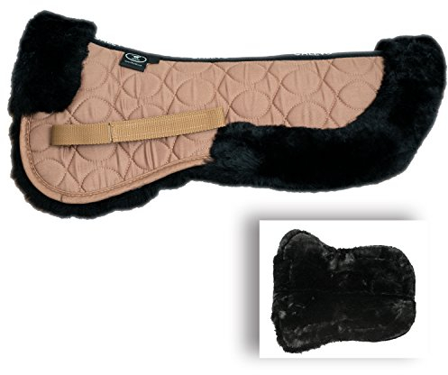 CALEVO - Lammfell Sattelkissen Comfort Plus - Color Edition