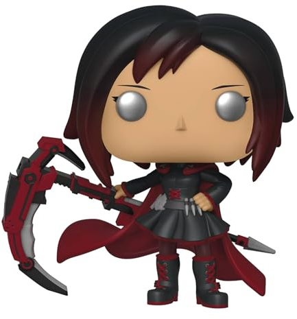 Funko Pop!. Vinyl: Animation: RWBY - Ruby Rose Collectible Figure, Standard - Figura in Vinile da Collezione - Idea Regalo - Merchandising Ufficiale - Giocattoli per Bambini e Adulti - Anime Fans
