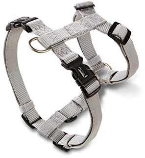 Wolters Geschirr Professional für Mops & Co., Größe:M 40-55 cm x 15 mm, Farbe:Silber